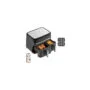 Double hot air fryer Dual Easy Fry & Grill