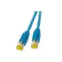 DRAKA Patchkabel Cat.6A (Class EA) S FTP. UC900 TM31. LSOH. blau. 2 m