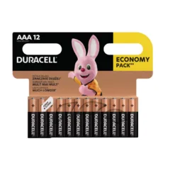 Duracell Alkaline AAA - (12pcs) Basic