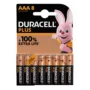 Duracell Alkaline AAA - 8pcs Plus