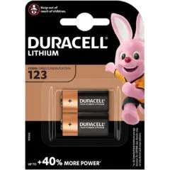 Duracell Lithium - CR123A - (2pcs) Ultra
