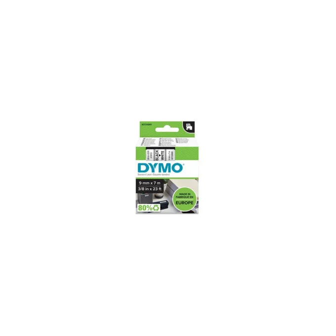 Dymo D1 Schriftband 9 mm x 7 m weis — image 2