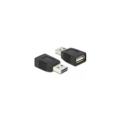 EASY-USB 2.0 adapter data blocker, USB-A male to USB-A female
