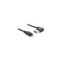 EASY-USB 2.0 Kabel, USB-A Stecker 90° to Micro-USB Stecker