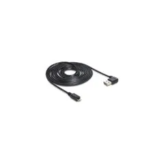 EASY-USB 2.0 Kabel, USB-A Stecker 90° to Micro-USB Stecker