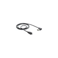EASY-USB 2.0 Kabel, USB-A Stecker 90° to Micro-USB Stecker