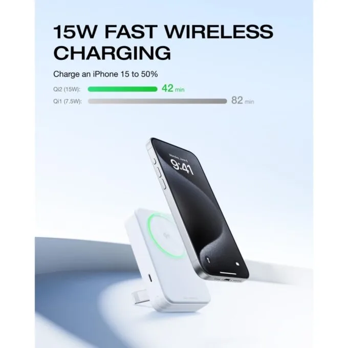 EcoFlow Charge Powerbank - Magnetic RAPID 10000mAh Silver — image 2