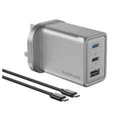 EcoFlow RAPID 65W GaN Charger UK - including 100W USB-C Cable