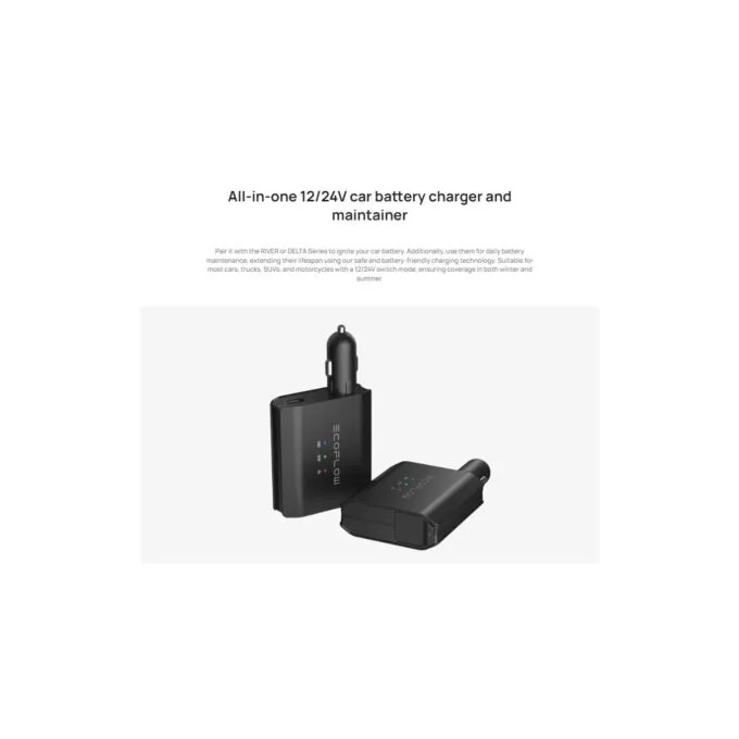 EcoFlow Smart Jump Starter - 12V/24V - Maintainer & Charger — image 4