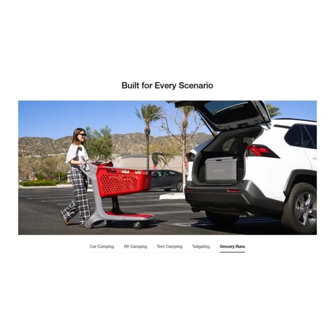 EcoFlow (UK) Portable Solar Fridge (not including battery) - GLACIER 35L - Portable Solar Fridge — image 7