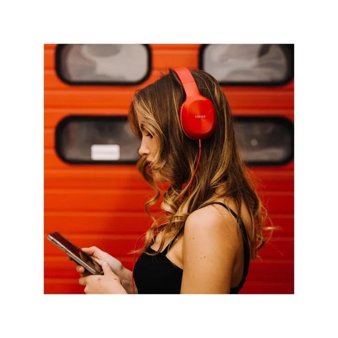 Edifier Bluetooth Headphones - W800BT PLUS - Red — image 2