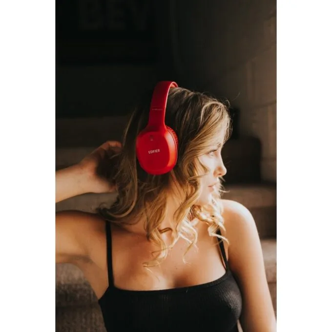 Edifier Bluetooth Headphones - W800BT PLUS - Red — image 6