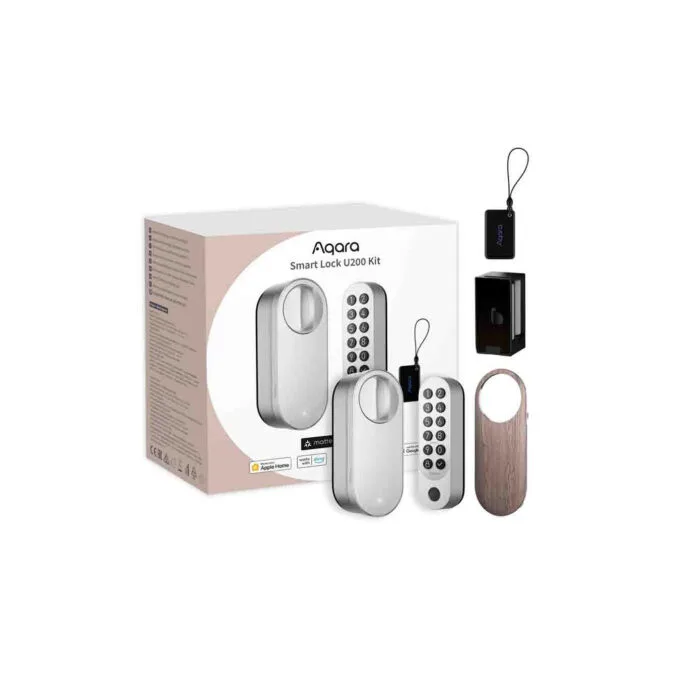 EL-D02D SMART LOCK U200 KIT (OFFLINE), SILVER AQARA — image 2