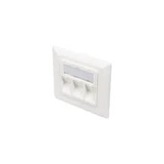 Empty box for Keystone modules - 2x RJ-45, connection box