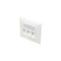 Empty box for Keystone modules - 2x RJ-45, connection box