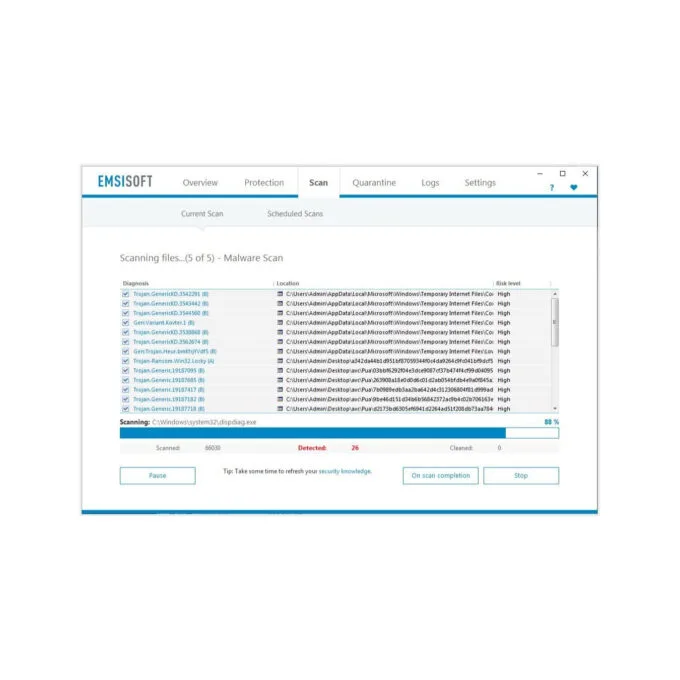 Emsisoft Anti-Malware Home - Digital License 1 PC, 3-Year Protection — image 2