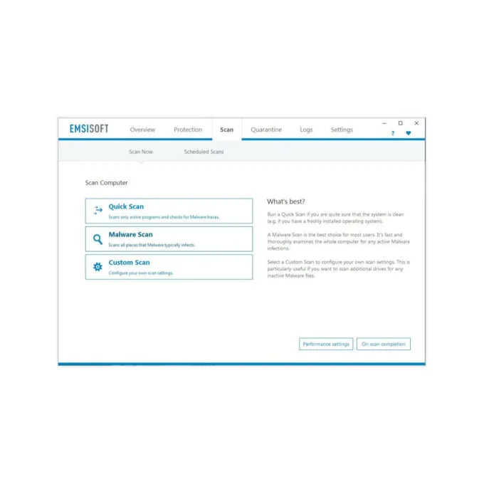 Emsisoft Anti-Malware Home - Digital License 1 PC, 3-Year Protection — image 3