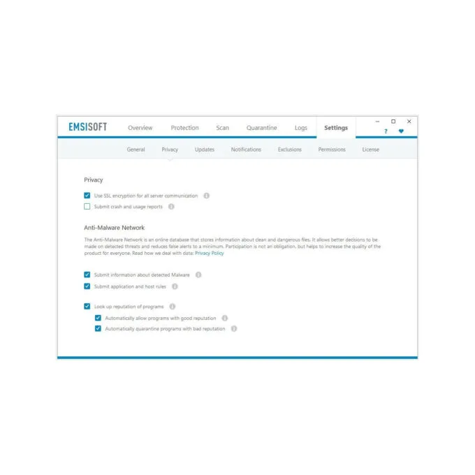Emsisoft Anti-Malware Home - Digital License 1 PC, 3-Year Protection — image 6