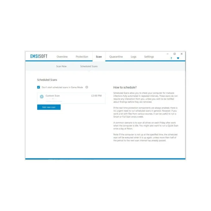 Emsisoft Anti-Malware Home - Digital License 1 PC, 3-Year Protection — image 9