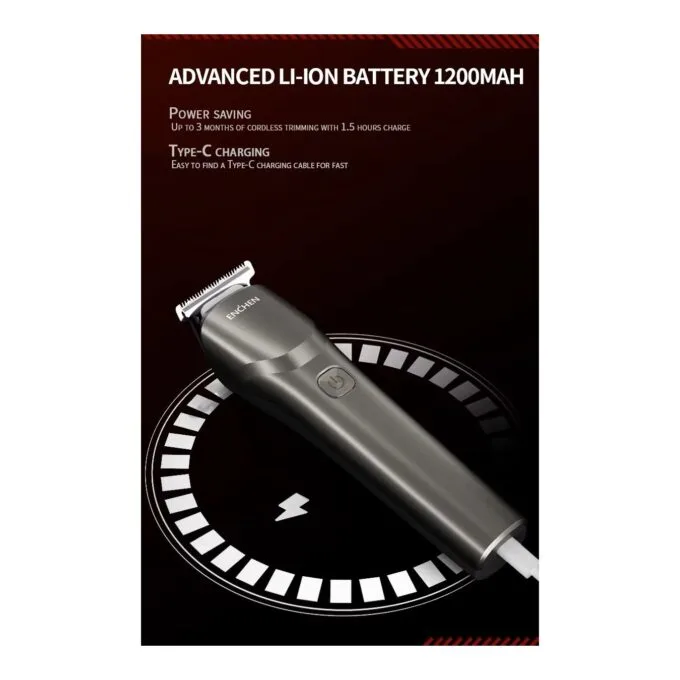 Enchen Body Hair Trimmer - BEARDO 2 - USB-C 1200mAh — image 6