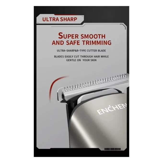 Enchen Body Hair Trimmer - BEARDO 2 - USB-C 1200mAh — image 9