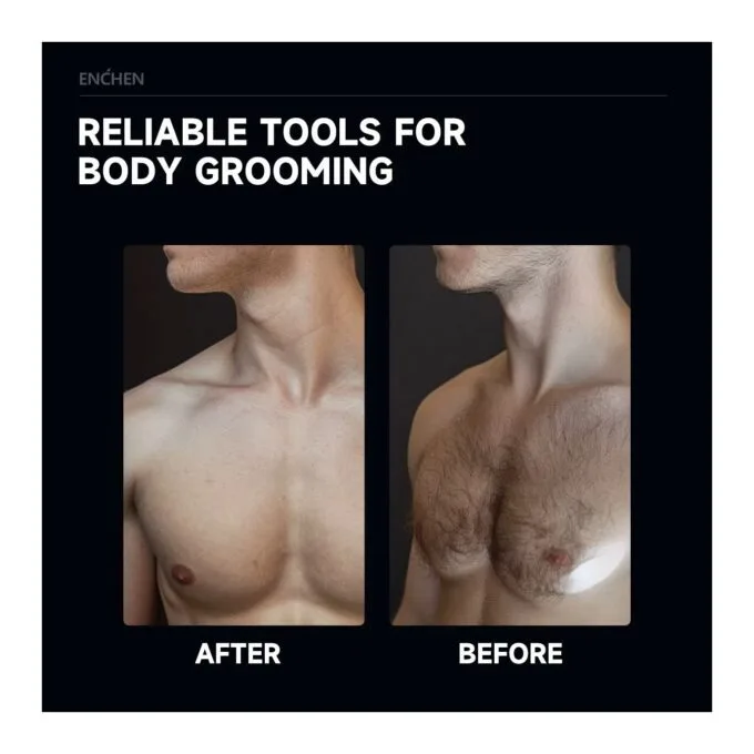 Enchen Body Hair Trimmer - SPARK 2 - USB-C 600mAh — image 14