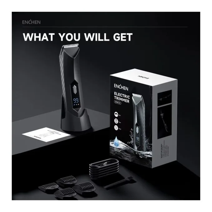 Enchen Body Hair Trimmer - SPARK 2 - USB-C 600mAh — image 15