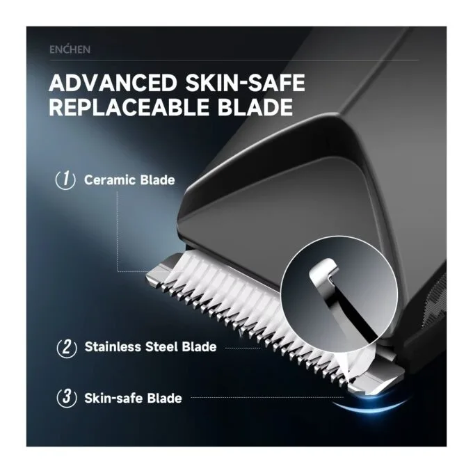Enchen Body Hair Trimmer - SPARK 2 - USB-C 600mAh — image 4
