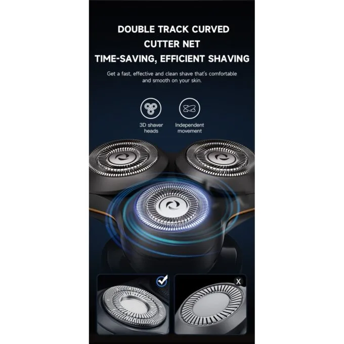 Enchen Shaver - X8S-C - 5-in-1 Grooming Kit USB-C 600mAh — image 8