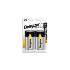 Energizer Alkaline Power D Batteries - 2pcs