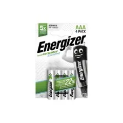Energizer Extreme Series Rechargeable AAA Batteries - 800mAh