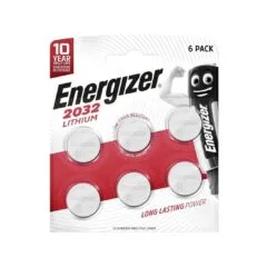 Energizer Lithium Batteries - CR2032 - 6pcs