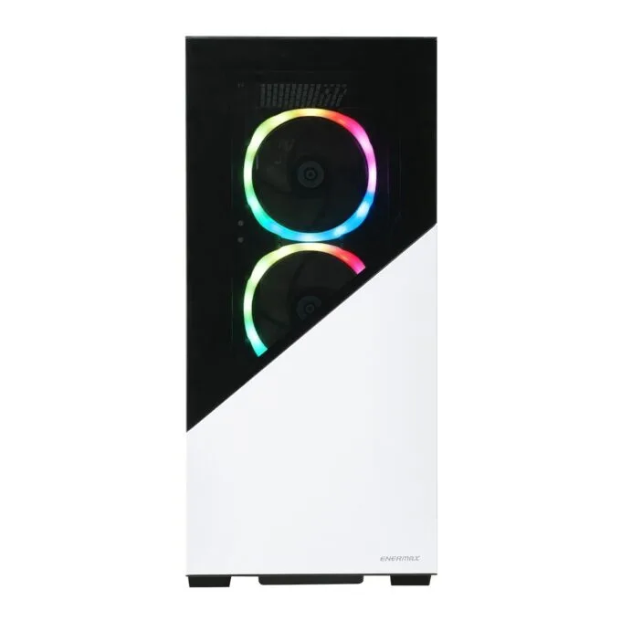 Enermax ENERMAXK8 ARGB Midi Case - ENERMAXK8 - Snow White/Black, ARGB, Mid Tower — image 3