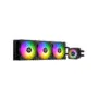 Enermax LIQMAXFLO ELC-LMF420T-ARGB - 420mm AIO CPU Cooler, 2x 140mm ARGB Fans, Black