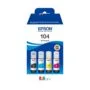 Epson 104 EcoTank Ink - C13T00P640 - 4-pack (BKMCY) up to 7,500 pages