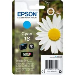 Epson Cyan - T18024012 - New Packaging