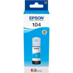 Epson Ink 104 EcoTank - C13T00P240 - Cyan, up to 7,500 pages