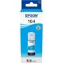 Epson Ink 104 EcoTank - C13T00P240 - Cyan, up to 7,500 pages