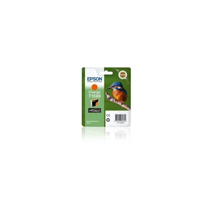 Epson Ink 5LB ink cartridge - T1599 - orange standard capacity 1-pack blister without alarm Stylus Photo R2000 — image 1