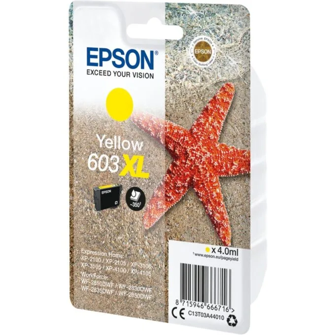 Epson Ink - 603XL - Yellow up to 350 pages — image 2