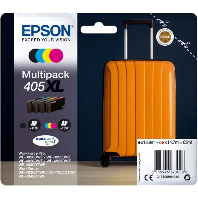Epson Ink - C13T05H64010 - 405XL 4-pack — image 1