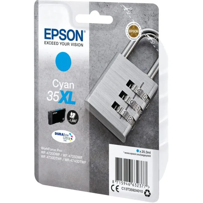 Epson Ink Cartridge - C13T35924010 - cyan HC — image 2