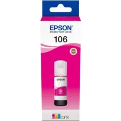 Epson Ink ON 1LB EcoTank Magenta ink bottle - 106 - EcoTank Magenta ink bottle