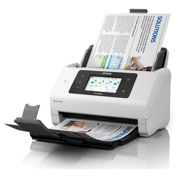 EPSON Scanner A4 network and Wifi autonome compatible with Open Platform 50ppm 100ipm feeder 100 sheets — image 3