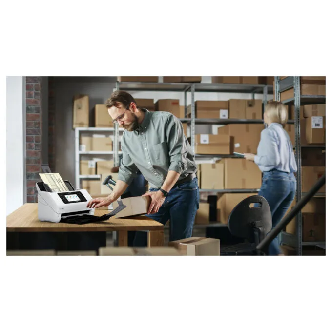 EPSON Scanner A4 network and Wifi autonome compatible with Open Platform 50ppm 100ipm feeder 100 sheets — image 8