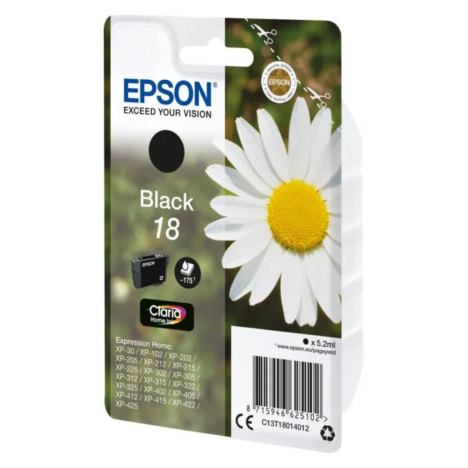 Epson T18014012 black NEUE VERPACKUNG — image 2