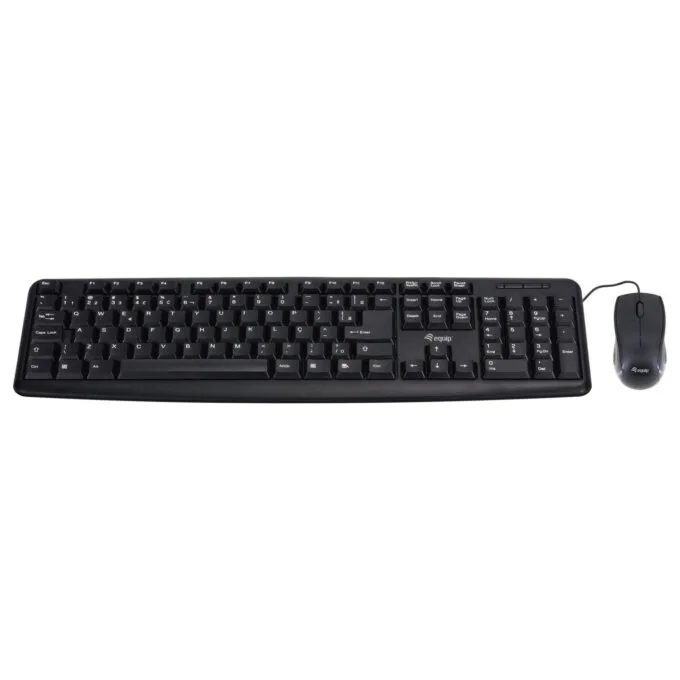 Equip Kabelgebundene Kombi Keyboard+Mouse. schwarz. portugie — image 6