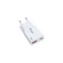 Equip Ladegerät 2Port USB-C PD3.0 USB-A GaN Slim 20W weiß