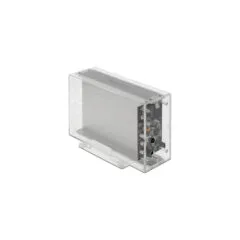 External dual housing for 2 x 3.5' SATA HDD with USB Type-C socket, drive housing