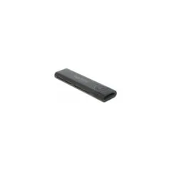 Externes USB Type-CTM Combo Gehäuse für M.2 NVMe PCIe oder SATA SSD - werkzeugfrei